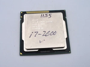 Intel Core i7-2600 4 Cores 8 Threads 3.4GHz LGA 1155 CPU - Picture 1 of 2