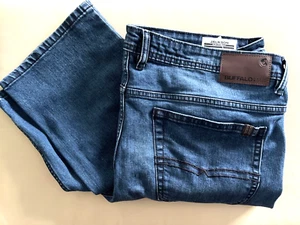 Buffalo David Bitton Herren Slim Stretch Jeans Blau Gr. 38x32 Neu! Kostenloser Versand!! - Bild 1 von 2
