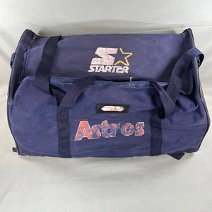 Dennis Liborio Owned Houston Astros Starter Duffle Bag Rare Vintage MLB Gear - Picture 1 of 15