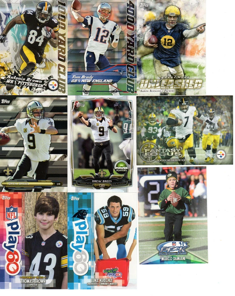 2014 Topps Football Fantasy Focus Inserts Pick One or More Cards from list - Image 1 of 1