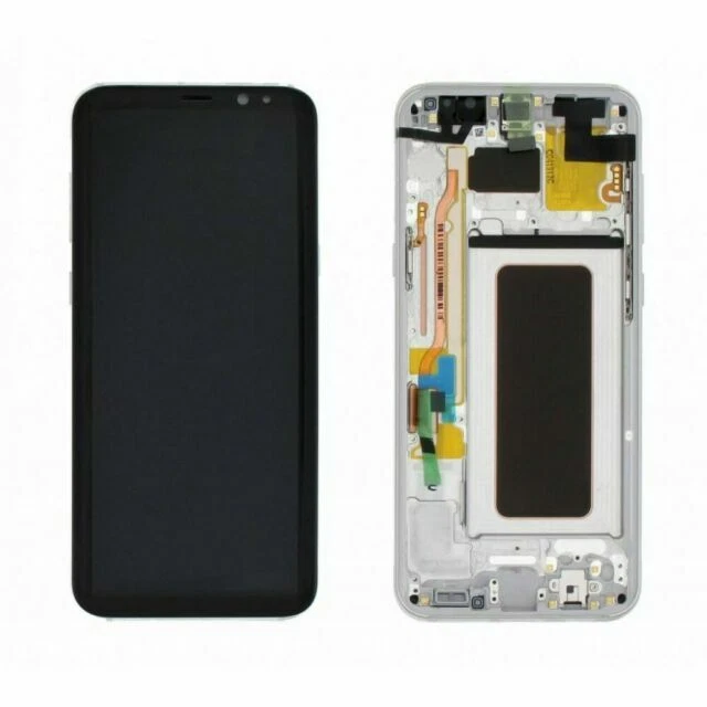 Samsung Schermo LCD per Samsung Galaxy S8 - Argento (GH97-20457B ORIGINALE - Immagine 1 di 1