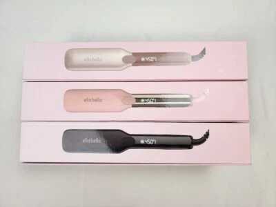 ELLA BELLA Titanium Ionic Hair Straightener Flat Iron - Open Box - Select Color - Image 1 of 4