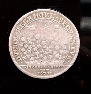 Token Secretary Of The King 1673 F304 Silver - Picture 1 of 2
