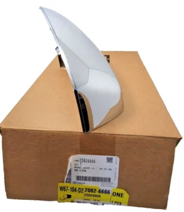 Genuine GM 20826666 Drivers Door Mirror Cover Chrome Chevrolet GMC - Picture 1 of 7