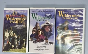 Adventures of the Wilderness Family VHS 3-PK Teil 1 2 3 Hartschalenkoffer - Bild 1 von 3