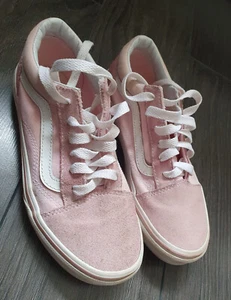 Scarpe da ginnastica Vans rosa per bambini e ragazze taglia 2,5 UK - Foto 1 di 7
