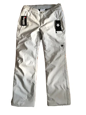 DESCENTE THINSULATE AISLATION Norah Mujer’s Gris Esquí Nieve Pantalones Talla 12 Nuevo con Etiquetas Foto 1 de 4