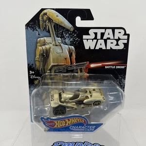 Battle Droid Star Wars Hot Wheels 2014 Mattel Character Car Die Cast New Sealed - Picture 1 of 2
