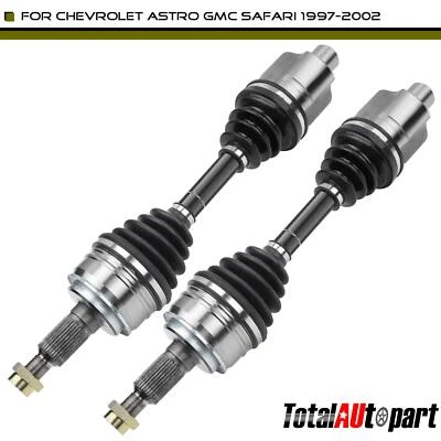 2x CV Axle Assembly for Chevrolet Astro GMC Safari 1997-2002 Front Left & Right - Image 1 of 4
