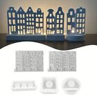 Candle Holder Silicone Demolding Table Decorations Multilayer House Beads