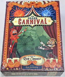 The Grand Carnival by Uproarious Games, Circus building game for 1-4 players 