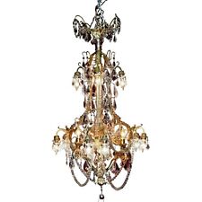 Vintage French Napoleon III Style Twelve-Light Crystal Chandelier