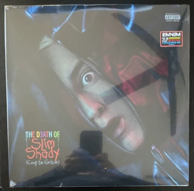 EMINEM THE DEATH OF SLIM SHADY RED & BLUE VINYL 2LP NEW SEALED MINT Foto 1 de 2