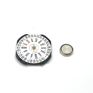Movimiento de reloj de cuarzo con potencia y batería para Seiko 7N43A V343 V348 V743 Y143 f - Imagen 1 de 6