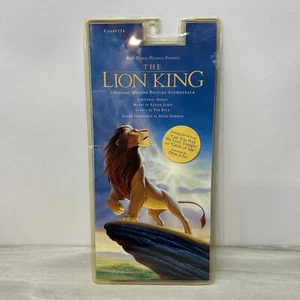 The LION KING Original Motion Picture Soundtrack Cassette Blister Pack sealed - Picture 1 of 9
