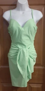Sunstreak® by Newport News limettengrüner Badeanzug mit passendem Sarong Größe 6 - Bild 1 von 8