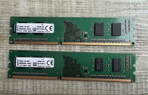 2 x 2GB (4GB) KVR16N11S6/2 1Rx16 64-Bit PC3-12800 1600MHz - Bild 1 von 1