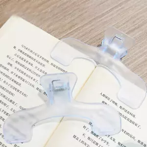 2PCS Music Book Clip Page Holder Transparent Materials Bookmark Book Holder - Picture 1 of 10
