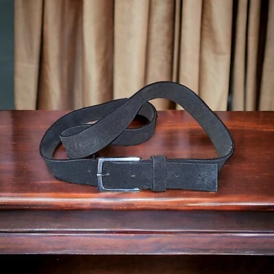 Ceinture Cuir Marron Reiss London - Taille 34 - Fabriqué en Italie Foto 1 de 2