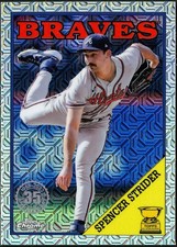 2023 Topps Update Spencer Strider Silver Pack Mojo T88CU-68 Atlanta Braves (b)