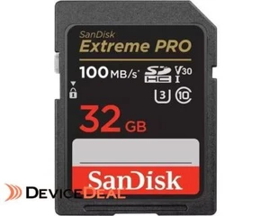 SanDisk EXTREME PRO SDHC SDXXO 32GB V30 U3 C10 - SDSDXXO-032G-GN4IN - Picture 1 of 2