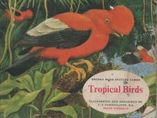 Brook Bond Tropical Birds 1961 Full Set of 50 Cigarette Cards in Official Album