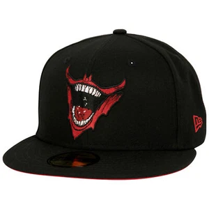Joker He Who Laughs New Era 59Fifty Fitted Hat Black - Picture 1 of 60