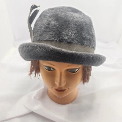 Vintage Mr. John Empress Duchess Faux fur bucket hat Black size 7 Women's - Image 1 of 4