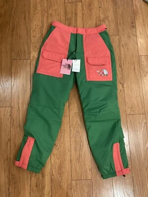 Gucci X North Face Ski Pants Authentic Green Pink Chapter 3 Collection Size S - Image 1 of 4