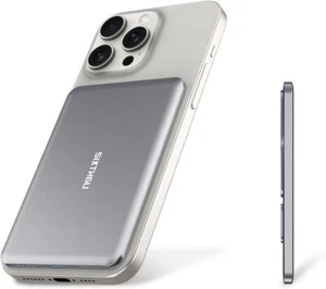 Power Bank Batterie Magnétique Chargeur Sans Fil pour iPhone 16/15/14/13/12 - Photo 1 sur 7