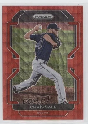 Panini Prizm Tier II 2022 Red Wave Prizm/99 Chris Sale #205 Foto 1 de 2