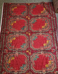 Weihnachten Stoff Panel 8 Tischsets schneiden und nähen - Bild 1 von 3