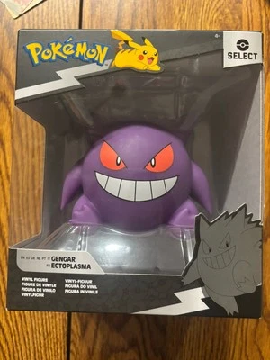 NOVO boneco de vinil Jazwares Pokemon Select Gengar 10" série 3 2025 - Imagem 1 de 4
