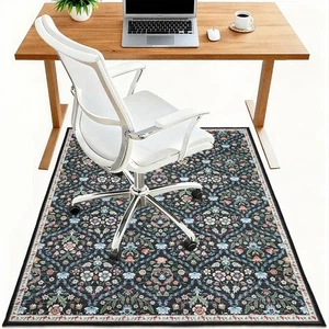 Vintage Chair Mat for Hardwood Floor & Tile, 36x48 Distressed Floor Protector... - Bild 1 von 9