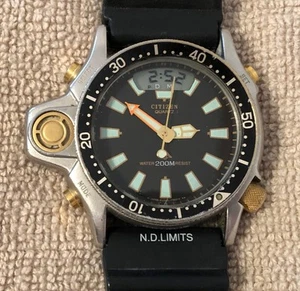 Men's Vintage Casio Promaster Aqualand Divers Watch - C023 088069 - Picture 1 of 8