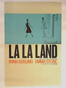 LA LA LAND ORIGINAL MOVIE THEATER POSTER 27" x 40" DOUBLE SIDED DS RYAN GOSLING - Picture 1 of 1