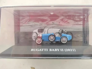Bugatti Baby II (2021), Microcars of yesteryear,  ALTAYA   1:43  DIE CAST NEW!!! - Picture 1 of 3