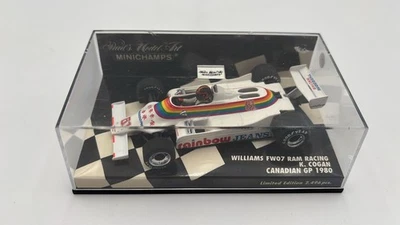  MIN400800051 Minichamps Williams FW07 K. Cogan Canadian GP 1980 1/43 - Immagine 1 di 2