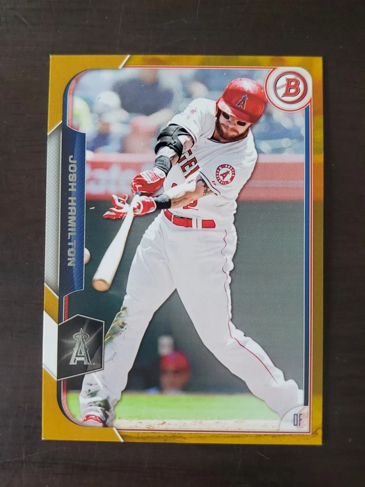 Josh Hamilton 2015 Topps No62 золотая кайма /50 - Изображение 1 из 2