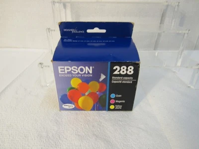 Epson 288 Standard-Capacity DuraBrite Ultra Ink Cyan/Magenta/Yellow Exps 05-2026 - Image 1 of 4