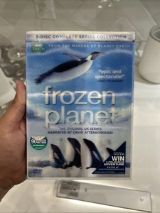 Frozen Planet: Complete Series Collection (DVD 3-Disc Set +Lenticular Slipcover) - Picture 1 of 4