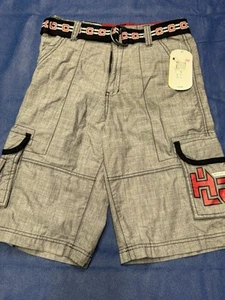 John Cena WWE Boys Size 16 Shorts Jorts With Belt NOS With Tags - Picture 1 of 10
