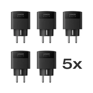 Anker SOLIX Smart Plug - Intelligenter Stecker - 5er Set für Solarbank 2 & 3 by - Bild 1 von 8