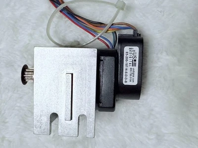 NEMA-17 Stepper Motor w/ US Digital E5 Encoder 1.8° 1.0A, Timing Pulley - Image 1 of 2