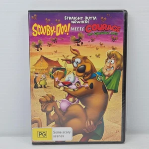 Scooby-Doo Meets Courage The Cowardly Dog DVD Movie 2021 Family Mystery Reg 4 - Picture 1 of 2