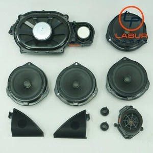 +BX336 W204 MERCEDES 12-15 C CLASS COUPE SUBWOOFER TWEETER & DOOR SPEAKER SET - Picture 1 of 22