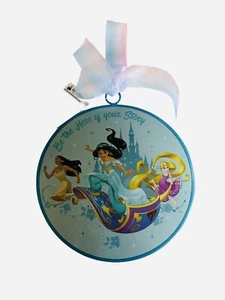 NEW Disney Parks Princess Be the Hero of Your Story Metal Christmas Ornament NWT - Picture 1 of 3