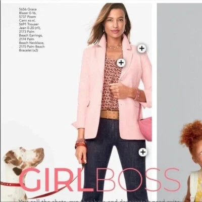 Cabi 5656 Carnation / Pink Grace Blazer  8  New with Tags - Image 1 of 4