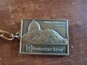 Llavero vintage Amsterdam Sauer-Río de Janeiro Brasil - Imagen 1 de 3
