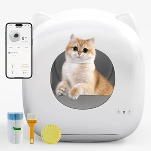 Automatic Smart Self Cleaning Cat Litter Box,App Control Support,Odor Removal - Picture 1 of 9